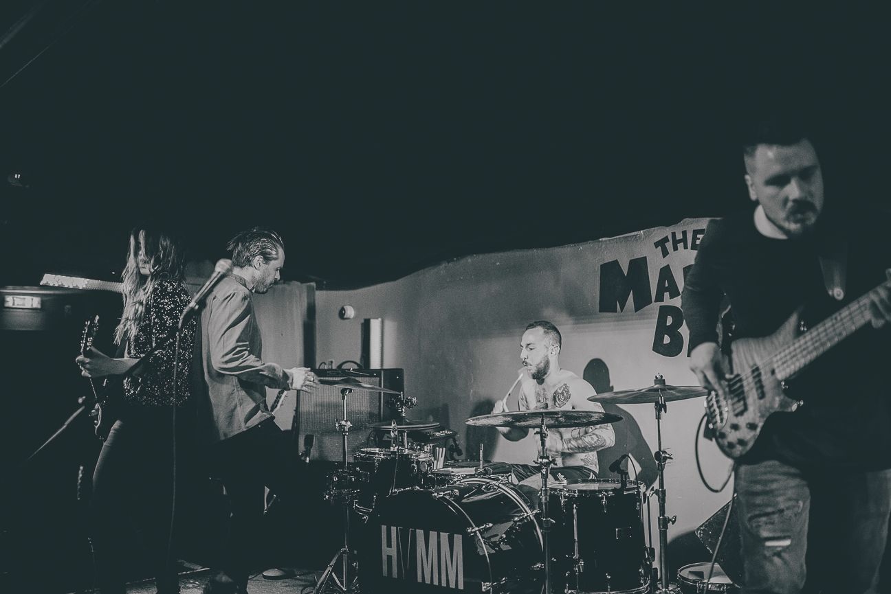 HVMM performing as a full band